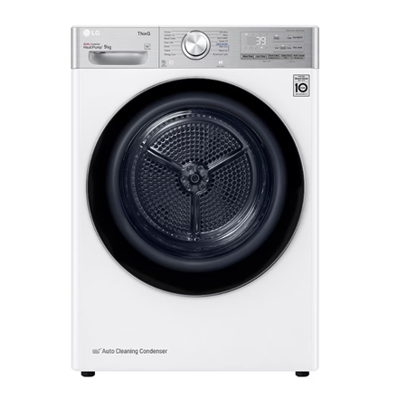 LG | Dryer Machine | RH90V9AV2QR | Energy efficiency class A+++ | Front loading | 9 kg | LED | Depth