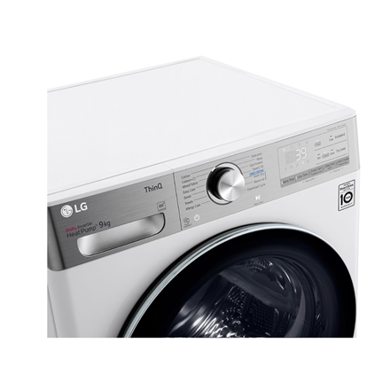 LG | Dryer Machine | RH90V9AV2QR | Energy efficiency class A+++ | Front loading | 9 kg | LED | Depth