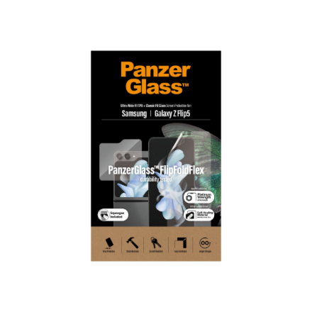 PanzerGlass | Screen protector | Samsung | Z flip5 CF AB | Thermoplastic polyurethane (TPU); Tempere