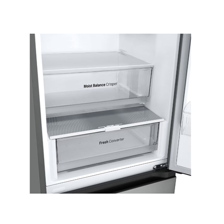 LG Refrigerator GBV3200CPY Energy efficiency class C Free standing Combi Height 203 cm No Frost syst