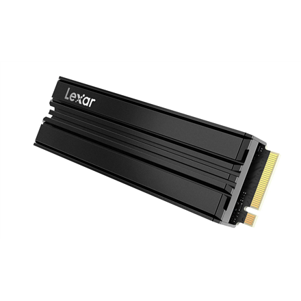 Lexar SSD NM790 with Heatsink 2000 GB SSD form factor M.2 2280 SSD interface PCIe Gen4x4 Write speed