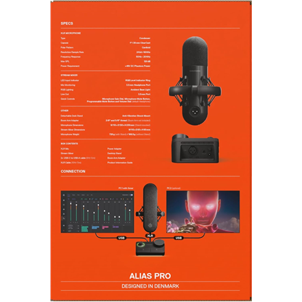 SteelSeries Alias Pro Gaming Microphone