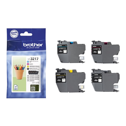 Ink cartridge Brother LC3217VALDR multipack CMYK OEM | Brother