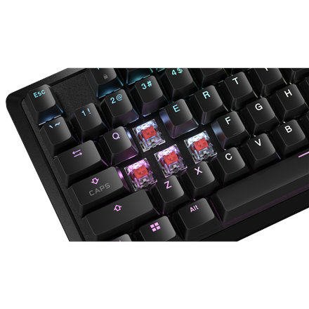 Corsair Mechanical Gaming Keyboard K70 CORE RGB Gaming keyboard Wired N/A RED USB Type-A Black