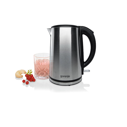 Gorenje Kettle K15DWS Electric 2200 W 1.5 L Stainless steel 360° rotational base Stainless Steel