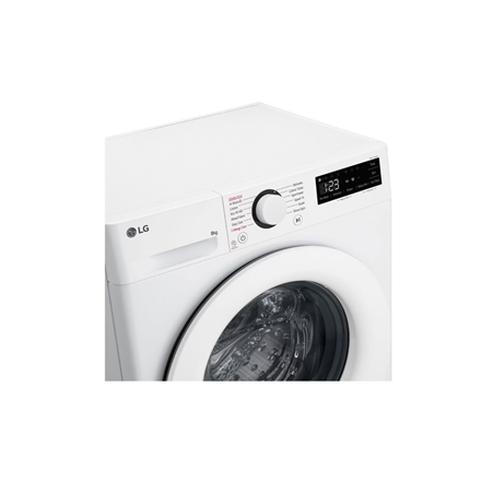 LG Washing machine F2WR508SWW Energy efficiency class A-10% Front loading Washing capacity 8 kg 1200