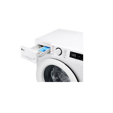 LG Washing machine F2WR508SWW Energy efficiency class A-10% Front loading Washing capacity 8 kg 1200