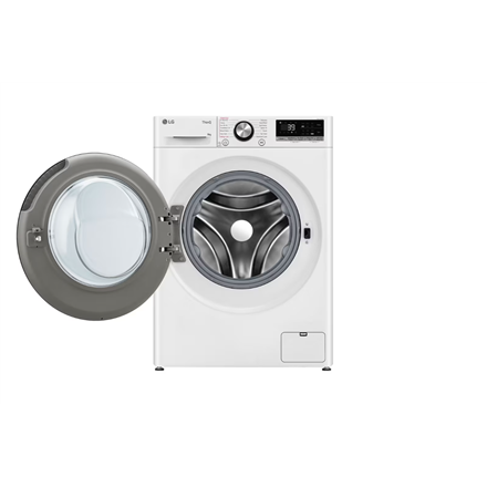 LG Washing machine F2WR709S2W Energy efficiency class A-10% Front loading Washing capacity 9 kg 1200