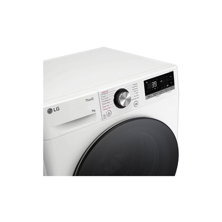 LG Washing machine F2WR709S2W Energy efficiency class A-10% Front loading Washing capacity 9 kg 1200