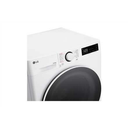 LG Washing machine with dryer F4DR510S0W  Energy efficiency class A-10%/D Front loading Washing capa