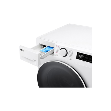 LG Washing machine with dryer F4DR510S0W  Energy efficiency class A-10%/D Front loading Washing capa