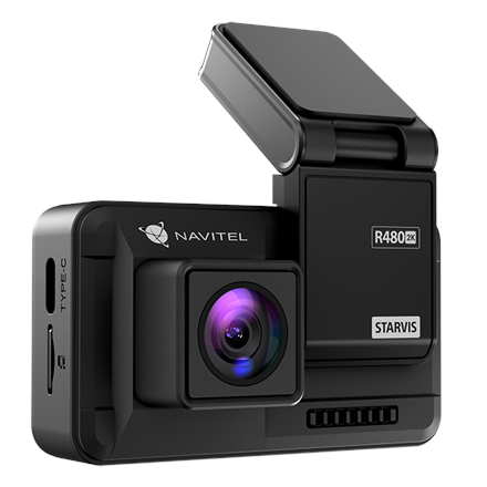 Navitel Dashcam with 2K video quality R480 2K IPS display 2''; 320х240 Maps included
