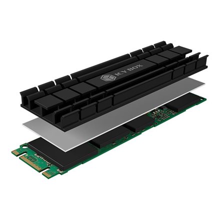 Icy Box IB-M2HS-701 Heat Sink Set for M.2 2280 SSD