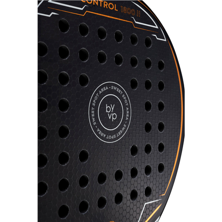 BYVP Padel Racket 1800 II Black/Orange