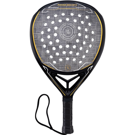 BYVP Padel Racket POWER 1800 II Black/White/Gold