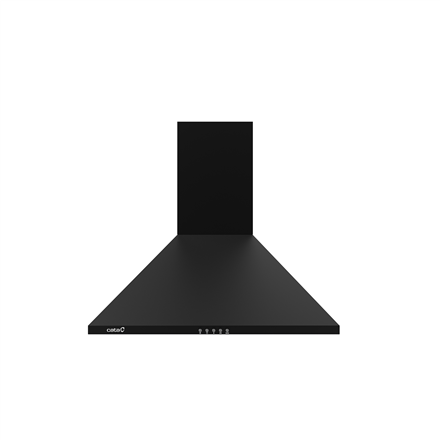 CATA | Hood | OMEGA 600 BK | Wall mounted | Energy efficiency class C | Width 60 cm | 645 m³/h | Mec