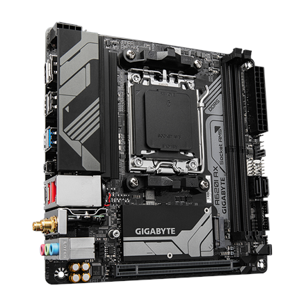 Gigabyte A620I AX 1.0 Processor family AMD Processor socket AM5 DDR5 DIMM Supported hard disk drive 