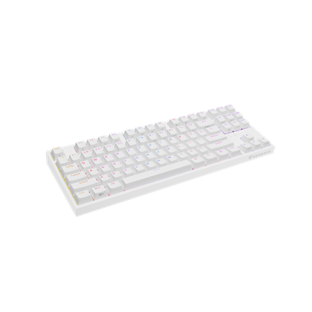Genesis | White | Mechanical Gaming Keyboard | THOR 404 TKL RGB | Mechanical Gaming Keyboard | Wired