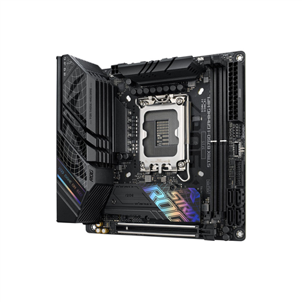 Asus ROG STRIX B760-I GAMING WIFI Processor family Intel Processor socket LGA1700 DDR5 SDRAM Support