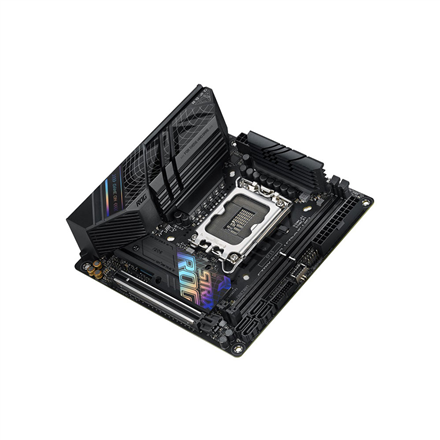 Asus ROG STRIX B760-I GAMING WIFI Processor family Intel Processor socket LGA1700 DDR5 SDRAM Support