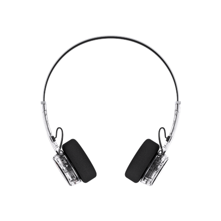 Mondo Wireless On-Ear Headphones By Defunc M1202 Built-in microphone Bluetooth Clear