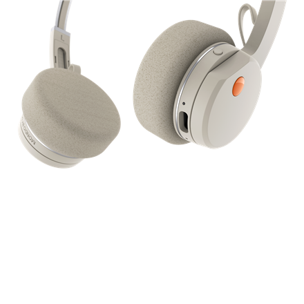 Mondo | Headphones | by Defunc | Built-in microphone | Bluetooth | Greige