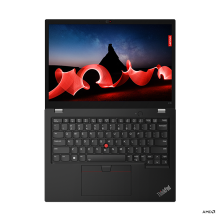 Lenovo ThinkPad L13 (Gen 4) Black 13.3 " IPS WUXGA 1920 x 1200 pixels Anti-glare AMD Ryzen 5 PRO 753