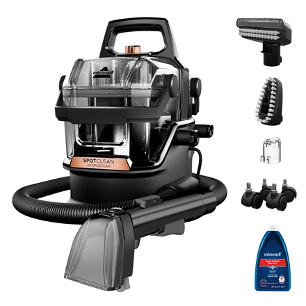 Bissell Portable Carpet and Upholstery Cleaner SpotClean HydroSteam Pro Corded operating Washing fun