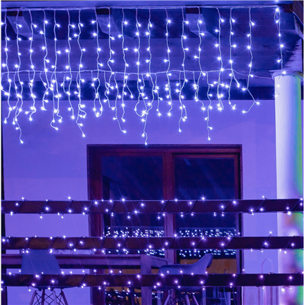Twinkly Icicle Smart LED Lights 190 RGB (Multicolor)