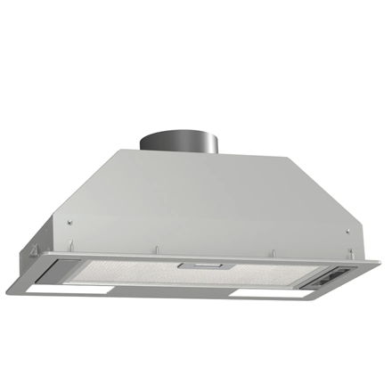 Gorenje Hood BHI611ES Telescopic Energy efficiency class D Width 53.4 cm 370 m³/h Mechanic LED Grey