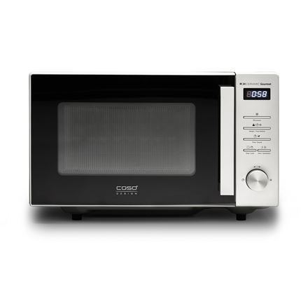 Caso Ceramic Gourmet Microwave Oven M 20 Free standing 700 W Silver