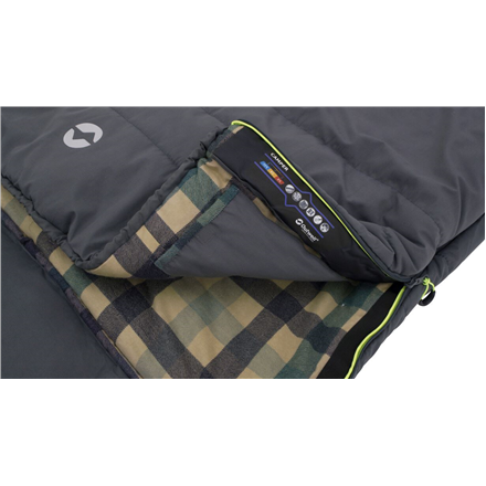 Outwell | Sleeping Bag | 235 x 90 cm | Right zipper