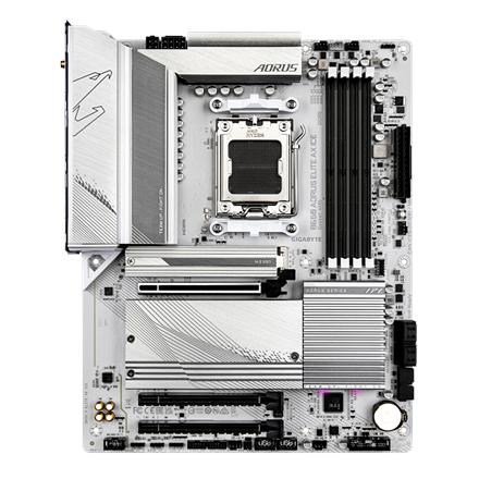 Gigabyte B650 A ELITE AX ICE Processor family AMD Processor socket AM5 DDR5 DIMM Supported hard disk