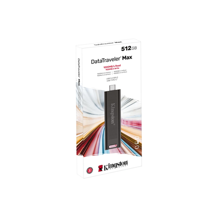 Kingston DataTraveler MAX 512 GB USB 3.2 Black