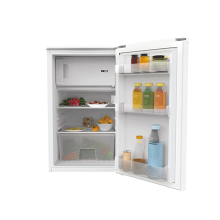 Candy Refrigerator COT1S45EW Energy efficiency class E Free standing Larder Height 84 cm Fridge net 