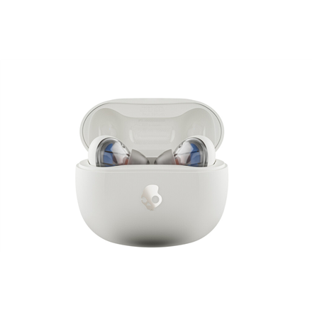 Skullcandy True Wireless Earbuds RAIL Bluetooth Bone White/Orange Glow