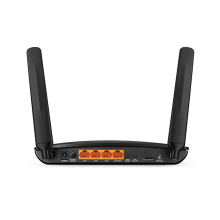 TP-LINK | MR400 AC1200 Wireless Dual Band 4G LTE Router | Archer MR400 | 802.11ac | 10/100 Mbit/s | 