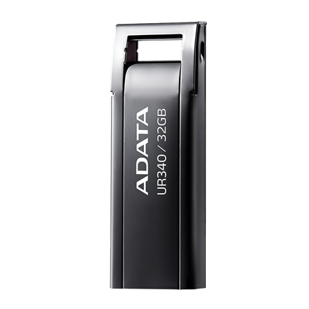 ADATA USB Flash Drive UR340 32 GB USB 3.2 Gen1 Black