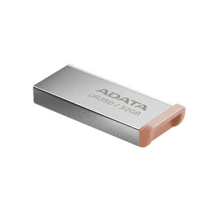 ADATA USB Flash Drive UR350 32 GB USB 3.2 Gen1 Brown