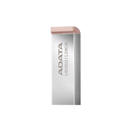 ADATA USB Flash Drive UR350 128 GB USB 3.2 Gen1 Brown