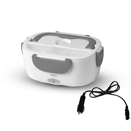 Camry | Electric Lunchbox DC12V and AC230V | CR 4483 | Capacity 1.1 L | Material Plastic | White/Gre