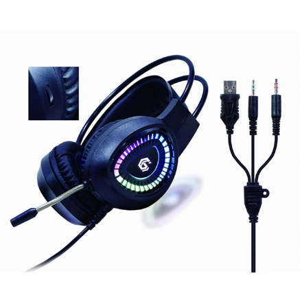 Gembird | 4-in-1 Backlight Gaming Kit "Phantom" | GGS-UMGL4-01 | Gaming Kit | Wired | US | USB