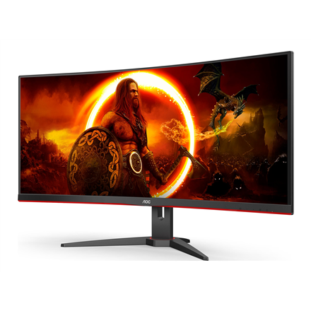 AOC | Monitor | CU34G2XE/BK | 34 " | VA | 21:9 | 144 Hz | 1 ms | 3440 x 1440 pixels | 300 cd/m² | H