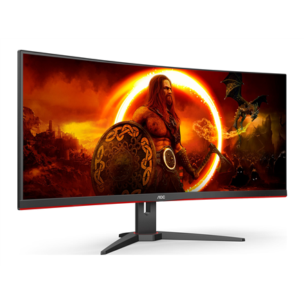 AOC | Monitor | CU34G2XE/BK | 34 " | VA | 21:9 | 144 Hz | 1 ms | 3440 x 1440 pixels | 300 cd/m² | H