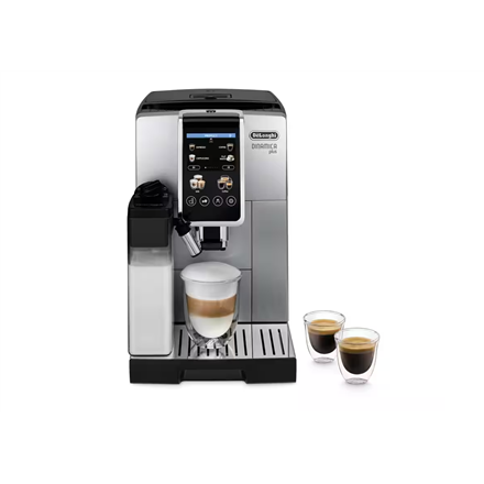 Delonghi | Coffee Maker | Dinamica Plus ECAM380.85.SB | Pump pressure 15 bar | Built-in milk frother