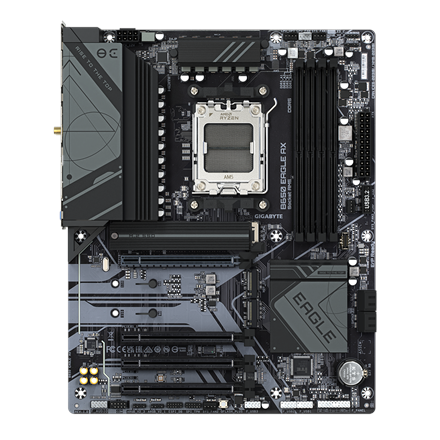Gigabyte B650 EAGLE AX Processor family AMD Processor socket AM5 DDR5 Supported hard disk drive inte