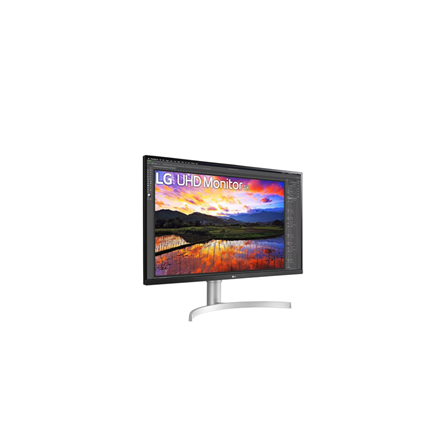 LG | Monitor | 32UN650P-W | 32 " | IPS | 3840 x 2160 pixels | 16:9 | 5 ms | 350 cd/m² | HDMI ports 