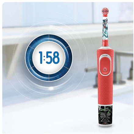 Oral-B Electric Toothbrush Vitality 100 Starwars Rechargeable For kids Number of brush heads include