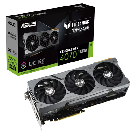 Asus | TUF Gaming GeForce RTX 4070 Ti SUPER 16GB GDDR6X OC Edition | NVIDIA | 16 GB | GeForce RTX 40