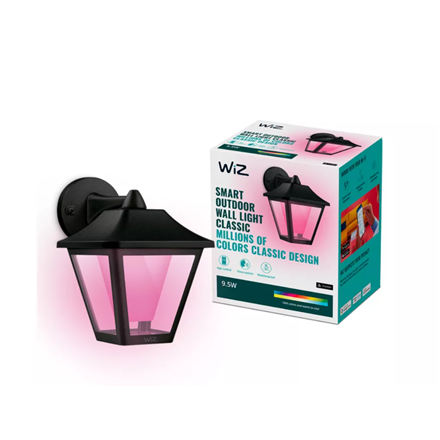 WiZ | Smart WiFi Outdoor Wall Light Classic | 2700-5000 K (RGB)